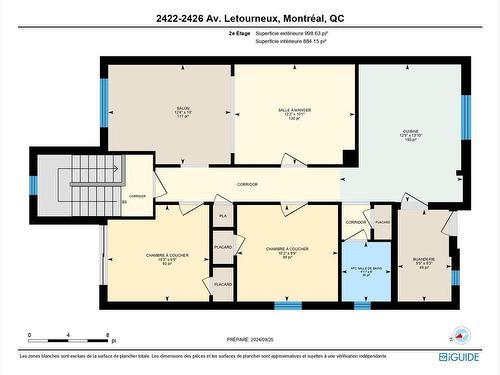 Plan (croquis) - 2422  - 2426 Av. Letourneux, Montréal (Mercier/Hochelaga-Maisonneuve), QC - Other