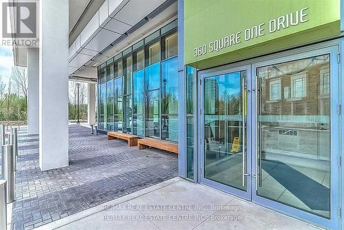 1711 - 360 Square One Drive, Mississauga, ON - Outdoor With Balcony With Exterior