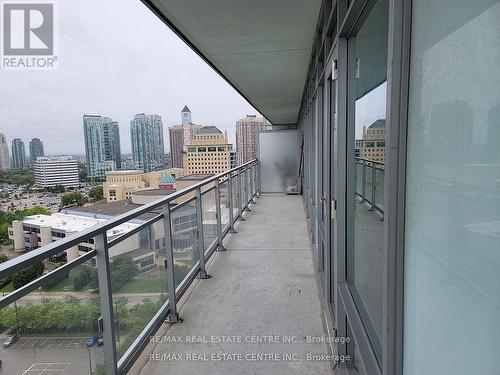 1711 - 360 Square One Drive, Mississauga, ON - Outdoor With Balcony With Exterior