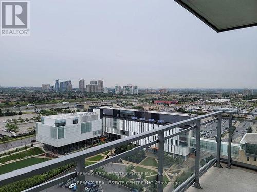 1711 - 360 Square One Drive, Mississauga, ON - Outdoor With Balcony With View