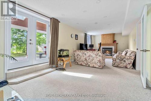 15 Southwood Drive, Kitchener, ON - Indoor With Fireplace