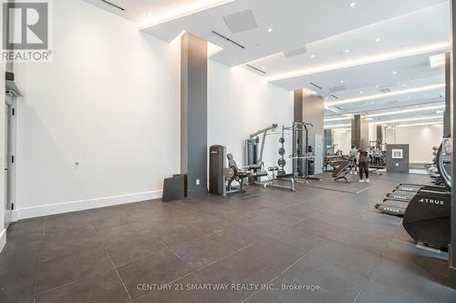 411 - 2450 Old Bronte Road, Oakville, ON - Indoor Photo Showing Gym Room