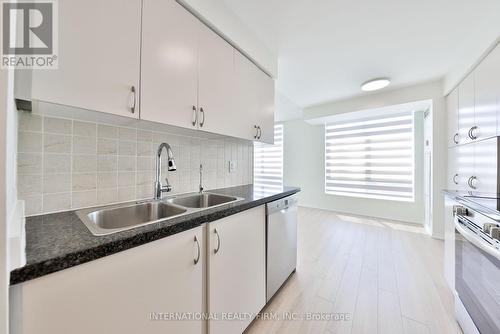 808 - 4850 Glen Erin Drive, Mississauga, ON - Indoor Photo Showing Kitchen With Double Sink