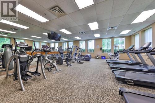 808 - 4850 Glen Erin Drive, Mississauga, ON - Indoor Photo Showing Gym Room