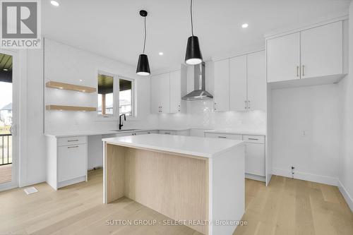 53 Briscoe Crescent, Strathroy-Caradoc (Ne), ON - Indoor Photo Showing Kitchen With Upgraded Kitchen