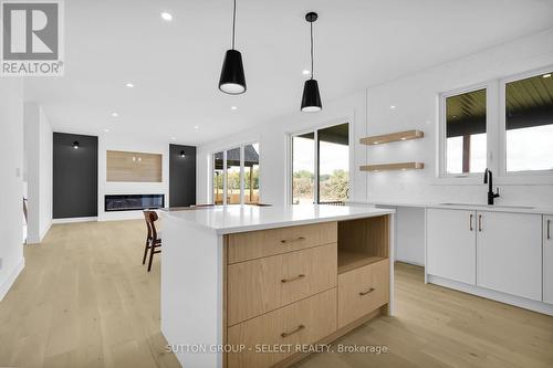 53 Briscoe Crescent, Strathroy-Caradoc (Ne), ON - Indoor Photo Showing Kitchen With Upgraded Kitchen