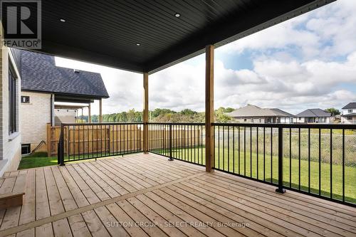 53 Briscoe Crescent, Strathroy-Caradoc (Ne), ON - Outdoor With Deck Patio Veranda With Exterior