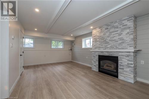 Virtual Staged - 2640 9Th Avenue E, Owen Sound, ON - Indoor With Fireplace