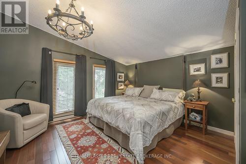 2nd Bedroom with new decor - 7070 Longwoods (Formerly #20 ) Road, London, ON - Indoor Photo Showing Bedroom