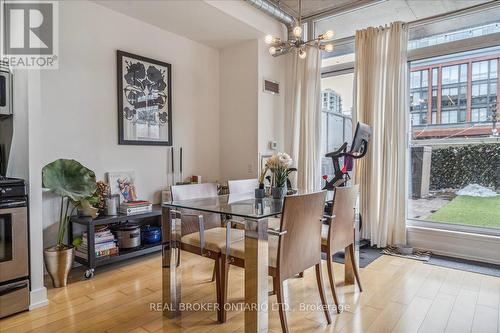 211 - 66 Portland Street, Toronto, ON - Indoor Photo Showing Dining Room