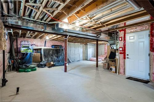 219 Klein Circle, Hamilton, ON - Indoor Photo Showing Basement