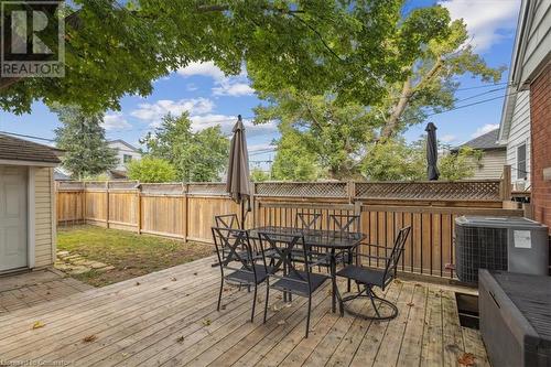 177 Fairfield Avenue, Hamilton, ON - Outdoor With Deck Patio Veranda With Exterior