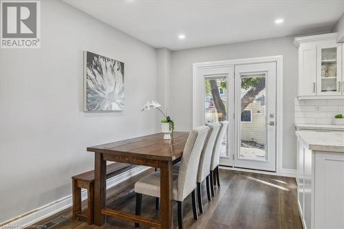 177 Fairfield Avenue, Hamilton, ON - Indoor Photo Showing Dining Room