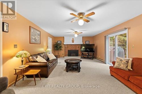 80 Bridge Street W, Trent Hills (Campbellford), ON - Indoor Photo Showing Living Room With Fireplace