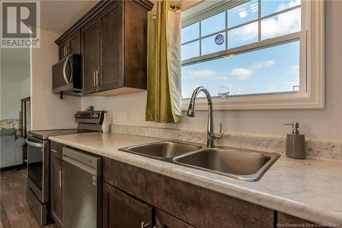 35 Quail, Saint John, NB - Indoor Photo Showing Kitchen With Double Sink