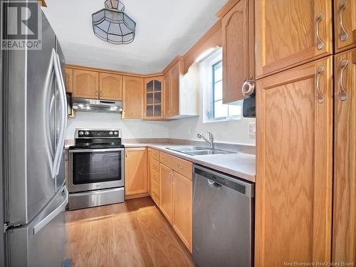 5 Aral Court, Moncton, NB - Indoor Photo Showing Kitchen With Double Sink