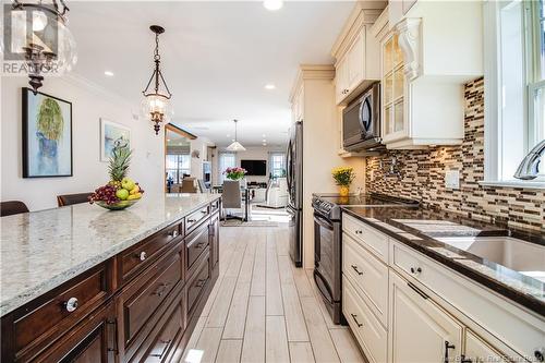 3 Campbell Court, Oromocto, NB - Indoor Photo Showing Kitchen With Upgraded Kitchen