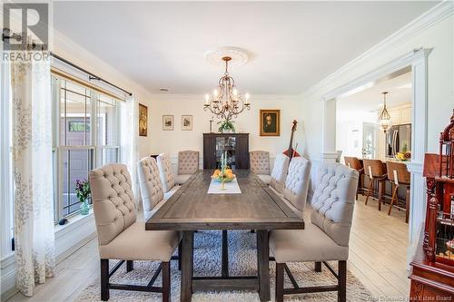 3 Campbell Court, Oromocto, NB - Indoor Photo Showing Dining Room