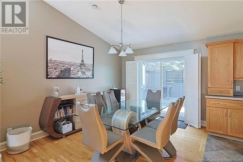 21 Selkirk Crescent, Fredericton, NB - Indoor Photo Showing Dining Room