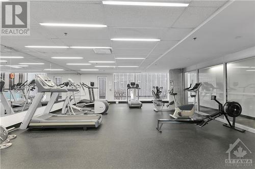 179 Metcalfe Street Unit#1705, Ottawa, ON - Indoor Photo Showing Gym Room