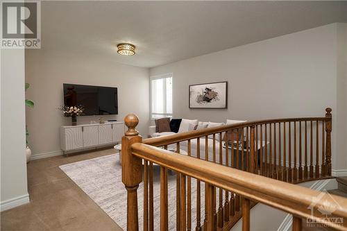 Upstairs loft 13' x 13' great for a playroom or study area - 107 Mangrove Crescent, Ottawa, ON - Indoor Photo Showing Other Room