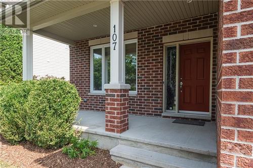 Inviting Front Covered Porch - 107 Mangrove Crescent, Ottawa, ON - Outdoor With Exterior