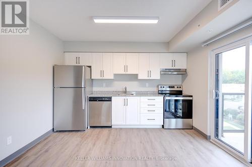 406 - 595 Strasburg Road, Waterloo, ON - Indoor Photo Showing Kitchen