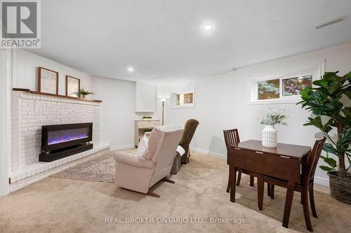 119 Wheatfield Crescent, Kitchener, ON - Indoor With Fireplace