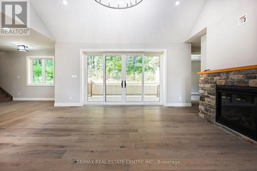 706329 County Road 21 Road, Mulmur, ON - Indoor Photo Showing Living Room With Fireplace