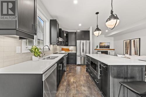 106 Sycamore Street, Blue Mountains, ON - Indoor Photo Showing Kitchen With Stainless Steel Kitchen With Double Sink With Upgraded Kitchen