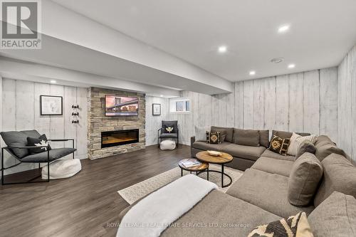 106 Sycamore Street, Blue Mountains, ON - Indoor Photo Showing Other Room With Fireplace