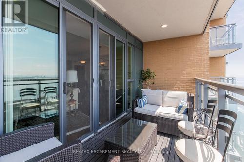 1401 - 2060 Lakeshore Road, Burlington, ON - Outdoor With Balcony With Exterior