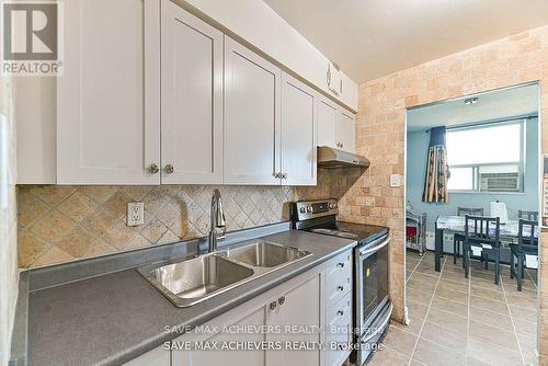 1004 - 3555 Derry Road, Mississauga, ON - Indoor Photo Showing Kitchen With Double Sink