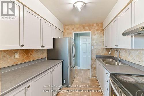 1004 - 3555 Derry Road, Mississauga, ON - Indoor Photo Showing Kitchen With Double Sink