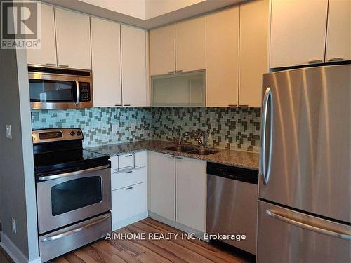 3003 - 16 Brookers Lane, Toronto, ON - Indoor Photo Showing Kitchen With Double Sink