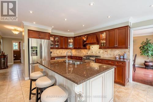 2049 Country Club Drive, Burlington, ON - Indoor Photo Showing Kitchen With Stainless Steel Kitchen With Double Sink