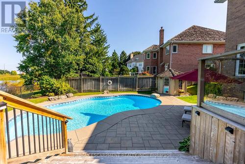 2049 Country Club Drive, Burlington, ON - Outdoor With In Ground Pool With Backyard