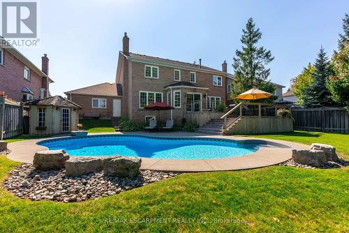 2049 Country Club Drive, Burlington, ON - Outdoor With In Ground Pool With Backyard With Exterior