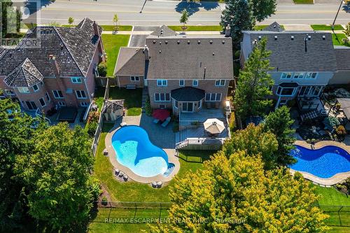 2049 Country Club Drive, Burlington, ON - Outdoor With In Ground Pool With View