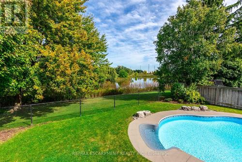 2049 Country Club Drive, Burlington, ON - Outdoor With In Ground Pool With Backyard