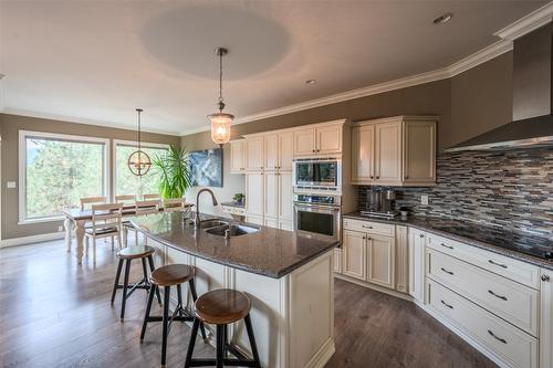 159 Christie Mountain Lane, Okanagan Falls, BC - Indoor Photo Showing Kitchen With Double Sink With Upgraded Kitchen