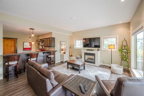 159 Christie Mountain Lane, Okanagan Falls, BC - Indoor Photo Showing Living Room With Fireplace