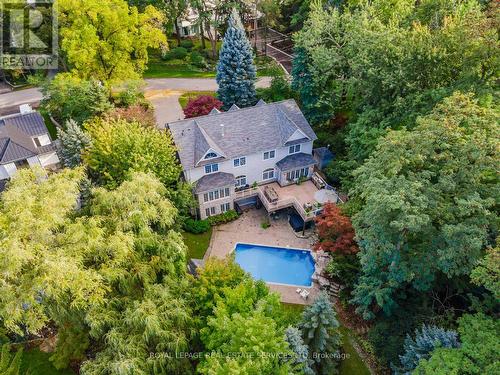 235 Lakewood Drive, Oakville, ON - Outdoor With In Ground Pool With Deck Patio Veranda