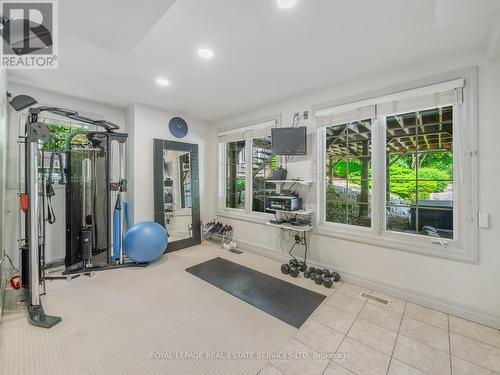 235 Lakewood Drive, Oakville, ON - Indoor Photo Showing Gym Room