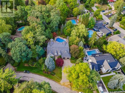 235 Lakewood Drive, Oakville, ON - Outdoor With In Ground Pool With View