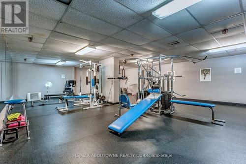 1006 - 2263 Marine Drive, Oakville, ON - Indoor Photo Showing Gym Room