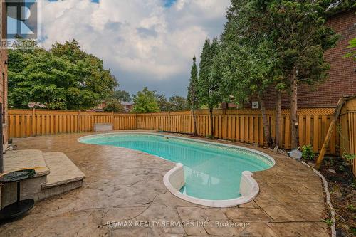 41 Cashel Street, Brampton, ON - Outdoor With In Ground Pool With Backyard