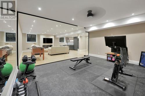 447 Tower Drive, Oakville, ON - Indoor Photo Showing Gym Room