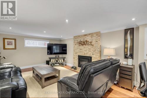 27 Parkview Place, Brampton, ON - Indoor With Fireplace