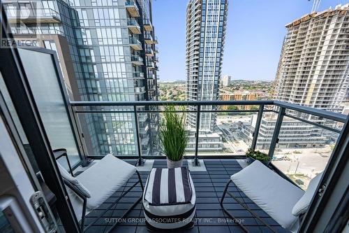 1801 - 5025 Four Springs Avenue, Mississauga, ON - Outdoor With Balcony